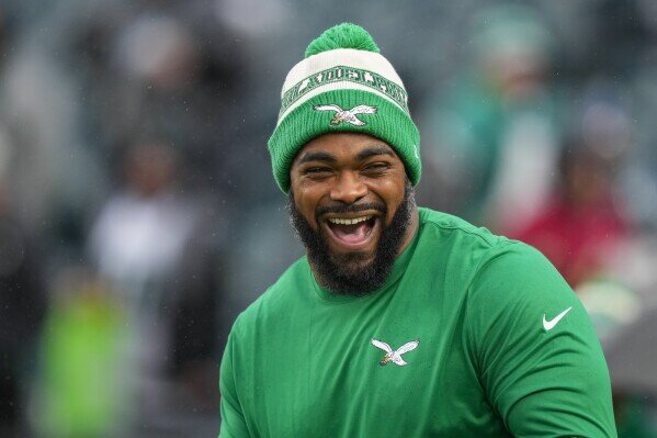Breaking: Brandon Graham of the Eagles mocks Giants over Saquon Barkley’s signing.