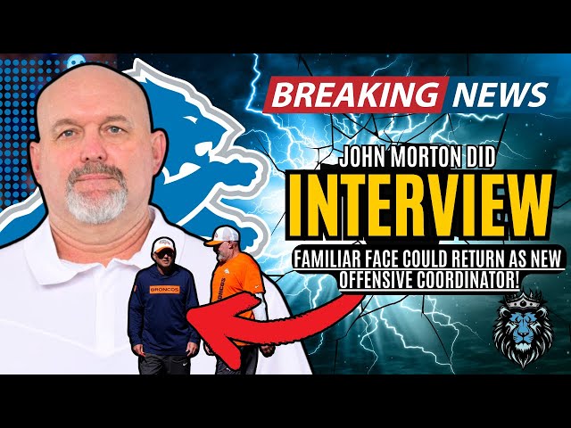 ESPN: Denver Broncos Hero is allegedly hired by the Detroit Lions to serve as their offensive coordinator.