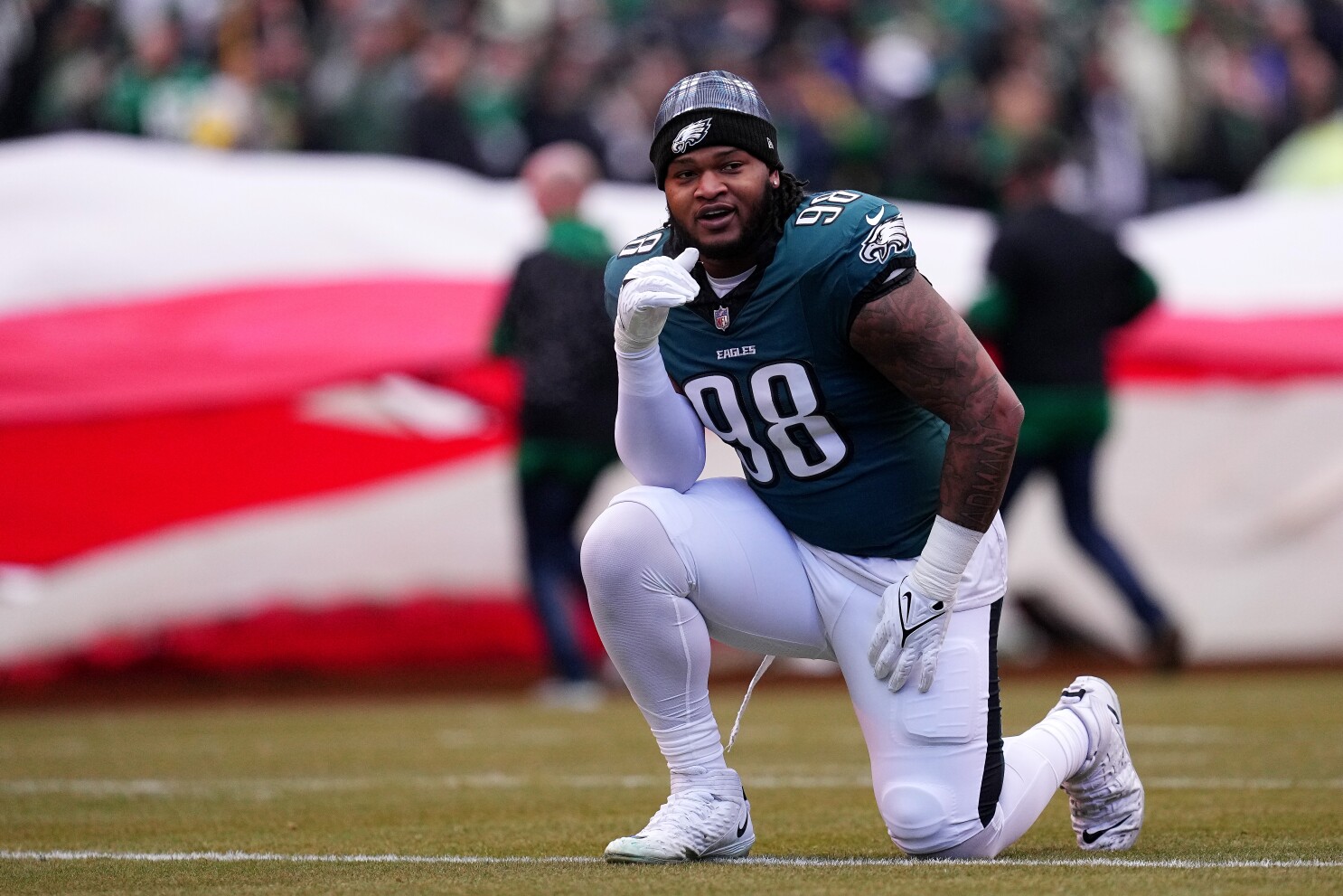 Injury update: Eagles favorite defensive lineman resume practice ready to participate on Sunday.