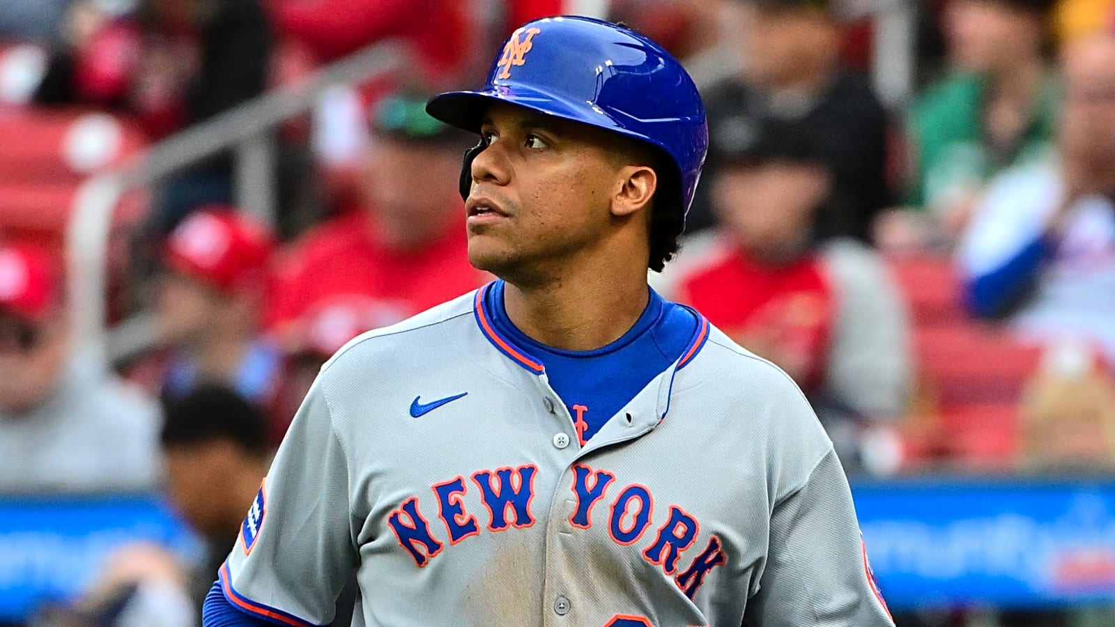 Breaking news: Juan Soto’s initial reaction to dropping down the Mets lineup.